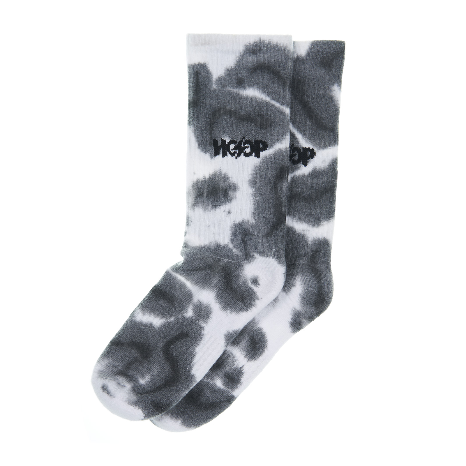Tie Dye Everyday Unisex Socks - Black